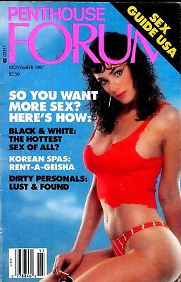 Penthouse Forum Digest More Sex? Here's How November 1987 043018lm-ep