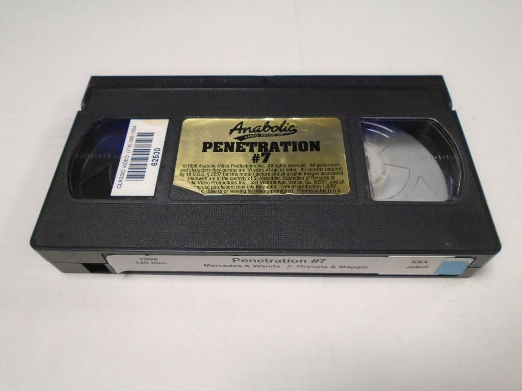 Penetration #7 Mercedes Wanda 1998 120min Adult VHS 022619AMP2