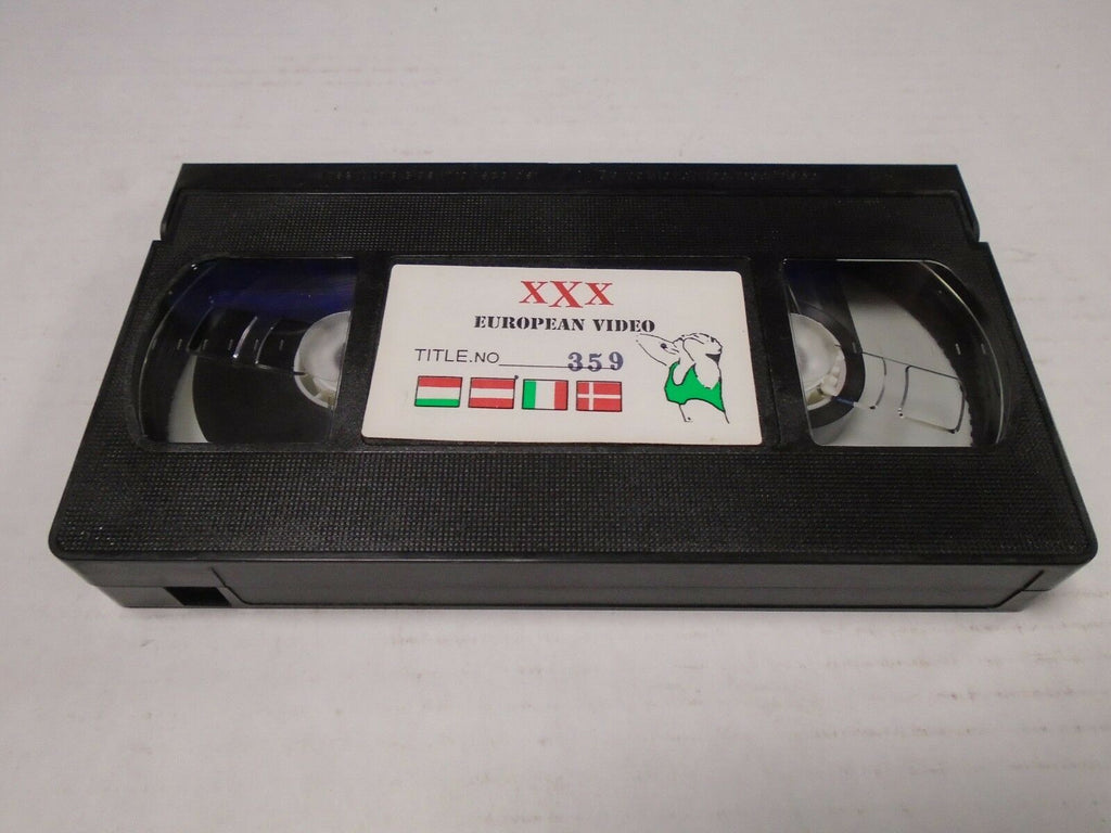 European Video #359 Horniest XXX Models Vintage Adult VHS 011119AMP3