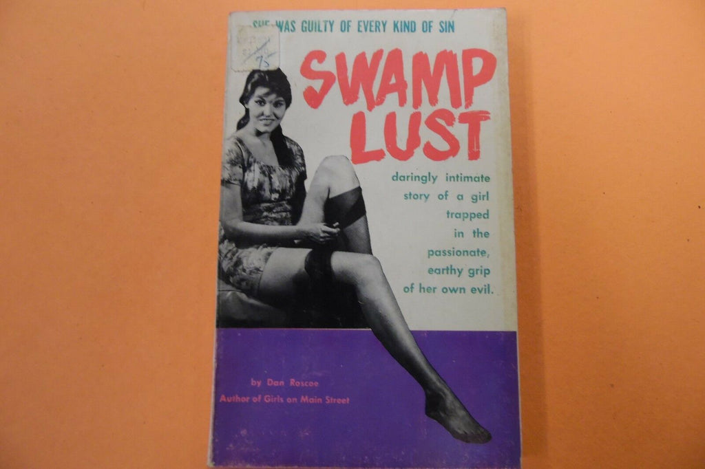 Swamp Lust Adult Novel by Dan Roscoe 1962 110216lm-ep