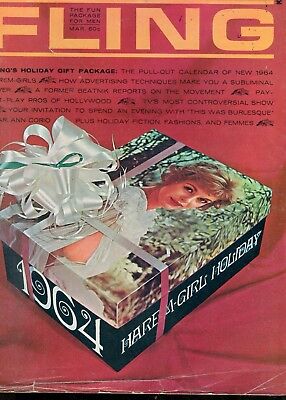 Fling Magazine Harem Girls Holiday March 1964 020518lm-ep