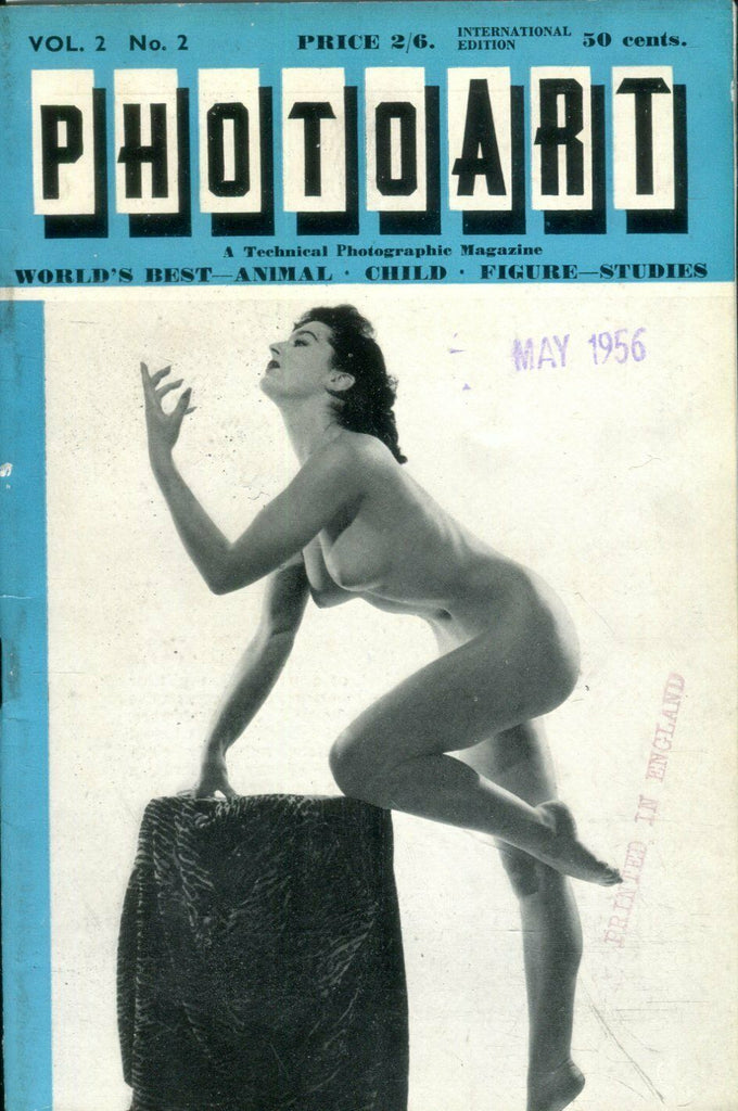 Unbranded Photo Art U.K. Digest Classic Nudes vol.2 #2 1956 022019lm-ep