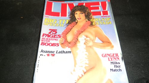 Live! Busty Adult Magazine November 1985 Young Christy Canyon & Ginger Lynn