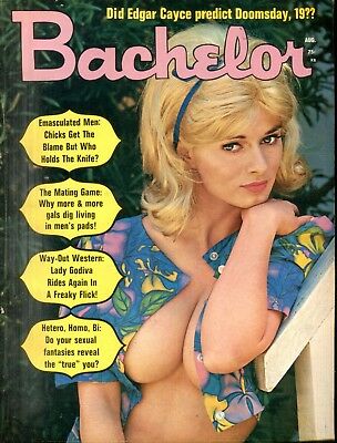 Bachelor Busty Magazine Lady Godiva August 1969 103018lm-ep - Used