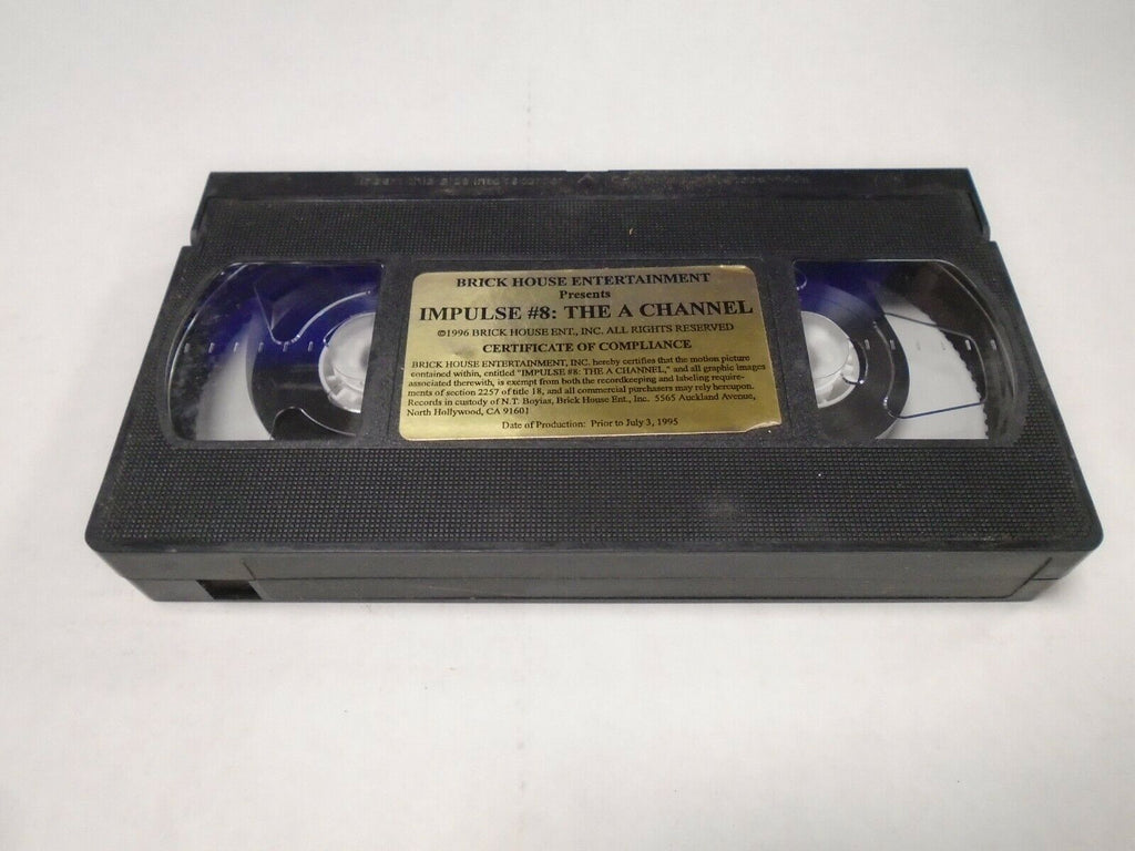 Impulse #8 The A Channel Brick House Ent 1995 Adult VHS 031819AMP2