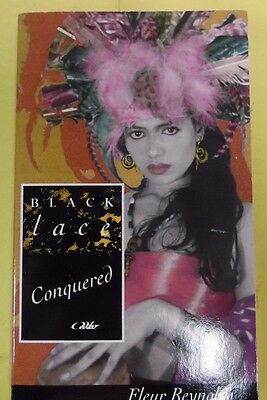Conquered Black Lace Novel by Fleur Reynolds 1995 071513lm-epa