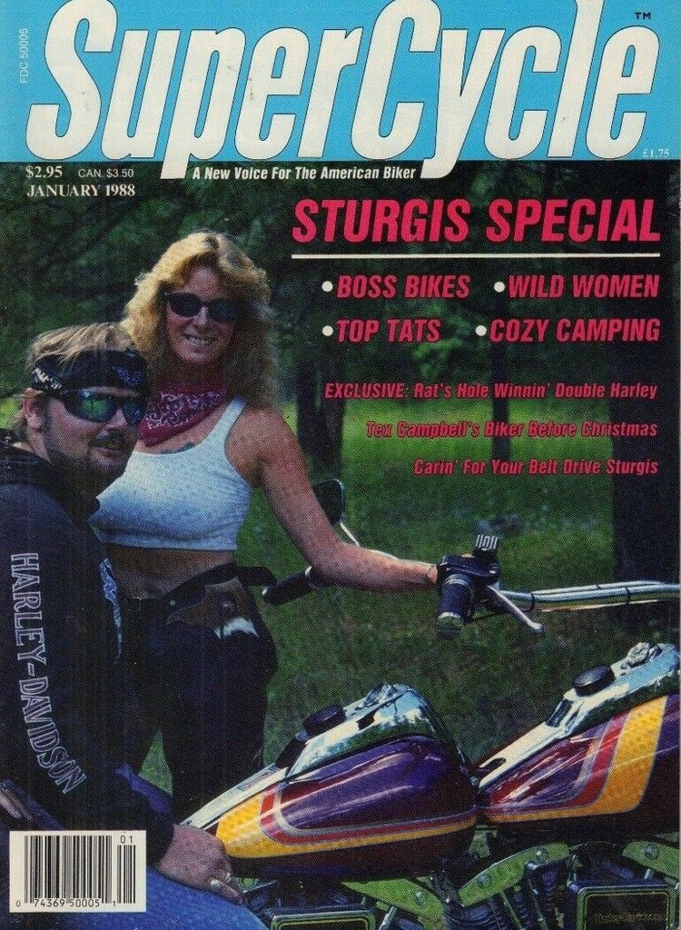 Supercycle Magazine Sturgis Special Boss Bikes January 1988 061218REP