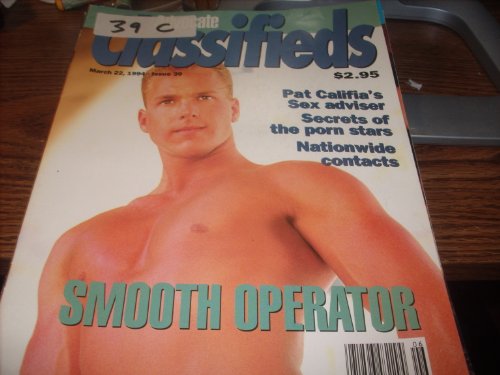 Advocate Classified Men's Gay Magazine Issue #39 Smooth Operator