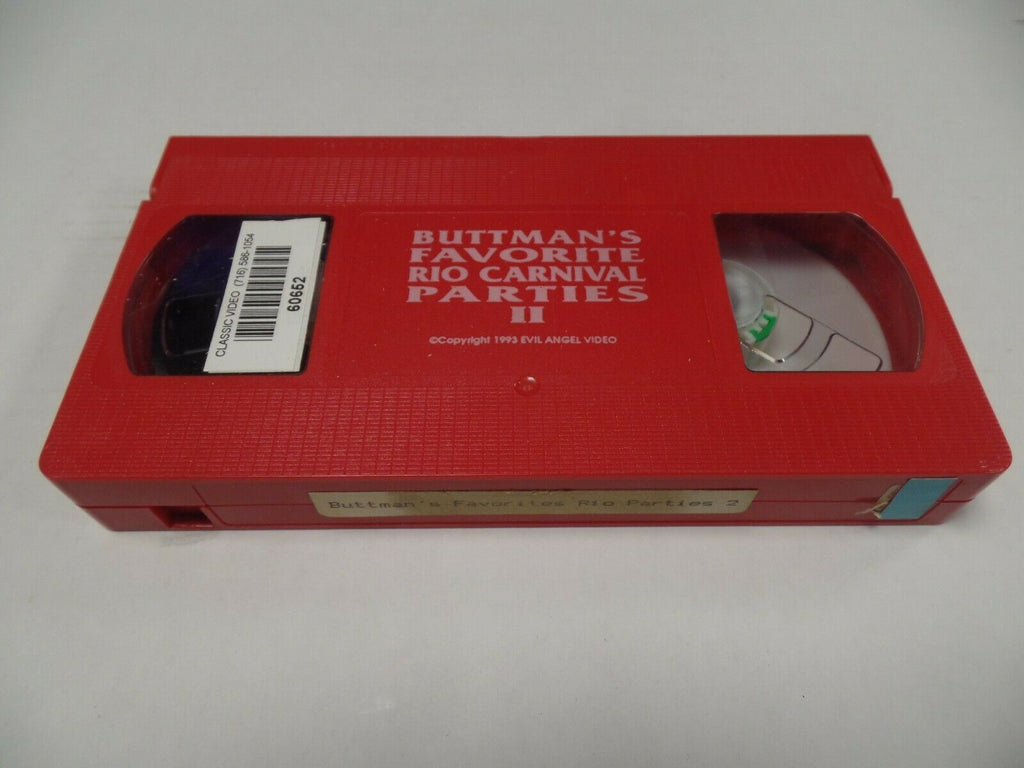 Buttman's Favorite Rio Carnival Paries 2 1993 Adult VHS 030119AMP2