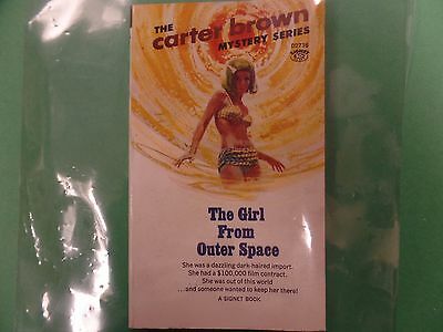 The Girl From Outer Space Adult Novel by Carter Brown 1965 032016lm-ep