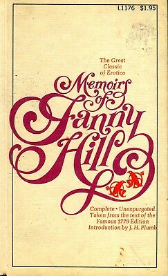 Memoirs Of Fanny Hill Hardcover Book 1965 Signet Books 032818lm-ep