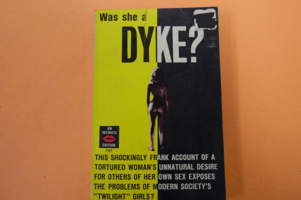 Was She A Dyke Adult Novel by John Nemec 1963 110216lm-ep2