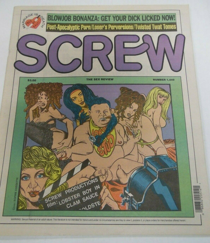 Screw Newspaper Blowjob Bonanza #1449 December 9, 1996 120819lm-ep