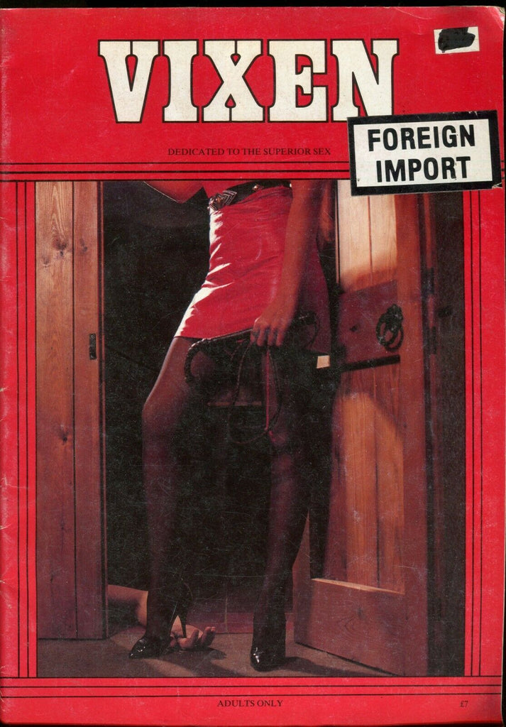 Vixen Fetish Magazine Dominant Women #33 1980's 072419lm-ep