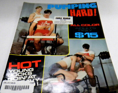 Pumping Hard Gay Adult Magazine ex 123113lm-ep