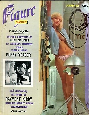 Figure Quartely Magazine Bunny Yeager Female Camera Artist 1966 110718lm-ep2 - Used
