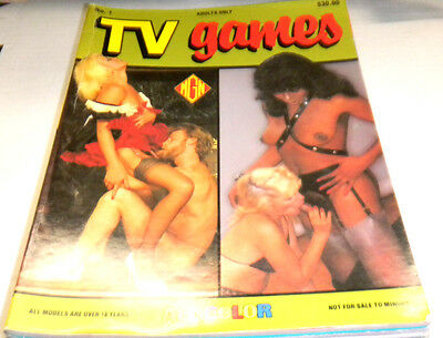 Tv Games Busty Adult Magazine #1 112613lm-ep