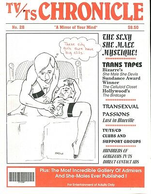 TV/TS Chronicle Magazine She Male Mystique #28 1996 040418lm-ep