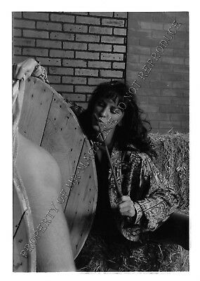 Adult Photo Vintage B&W 5x7 Bondage Sexy Man Dominated by Beautiful Woman 252XA