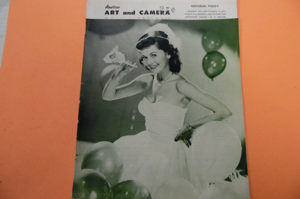 Amateur Art and Camera Vintage Model Magazine January 1951 CLEARANCE 110916lm-ep5