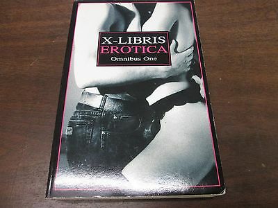 X-Libris Erotica Omnibus One 2001, 615 pgs Paperback Book 070215amp