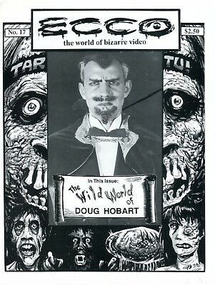 Ecco Bizarre Video Magazine Wild World Of Doug Hobart #17 1992 111017lm-ep