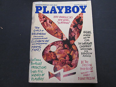 Playboy Adult Magazine Elizabeth Ray September 1976 vg 032015lm-ep