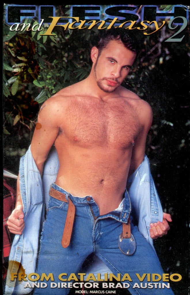 Flesh And Fantasy Gay VHS #2 Marcus Caine / Cole Tucker XXX 012820lm-ep