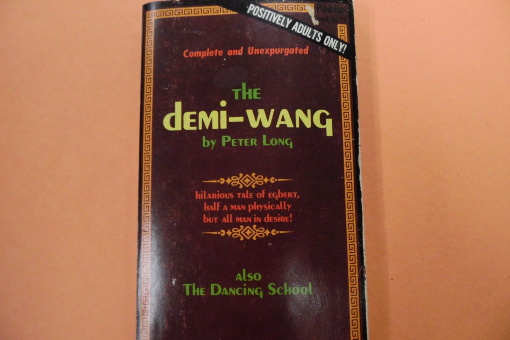 The Demi-Wang Adult Novel by Peter Long 1968 110216lm-ep