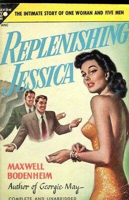 Repleishing Jessica Novel by Maxwell Bodenheim 1949 Avon Book 042214lm-epa2