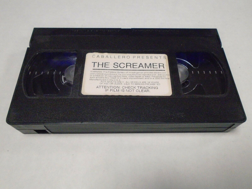 The Screamer Caballero Vintage Adult VHS 032219AMP3