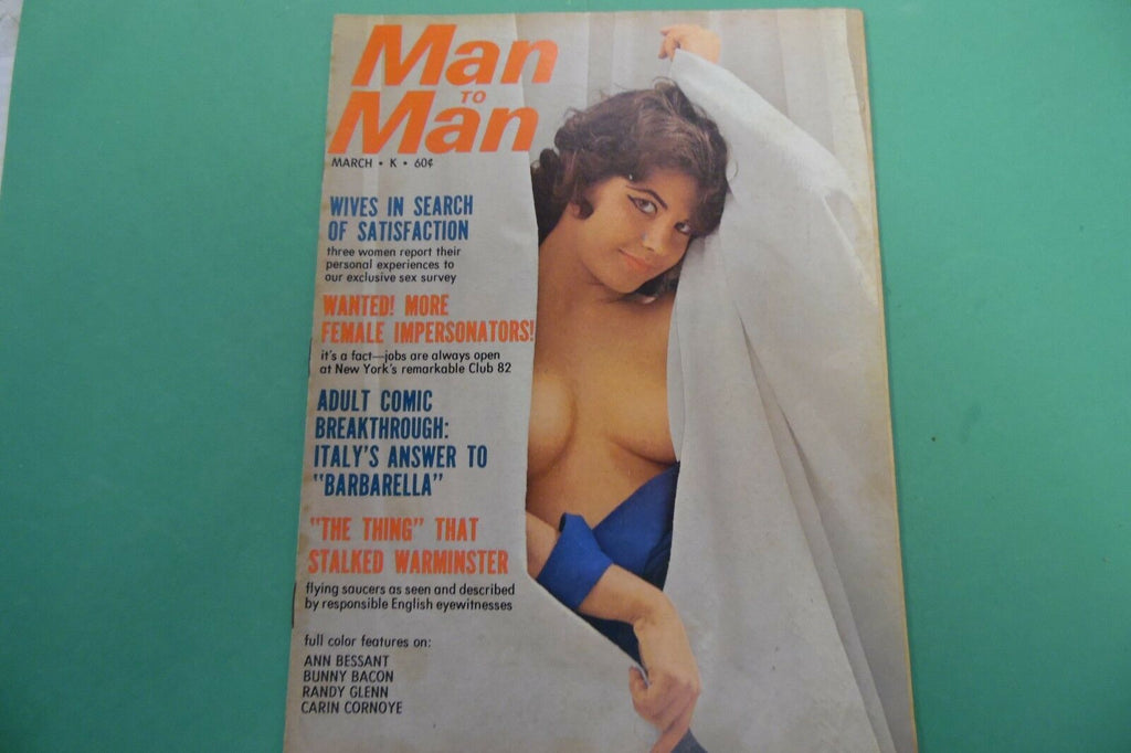 Man To Man Busty Magazine Ann Bessant March 1968 101816lm-ep2