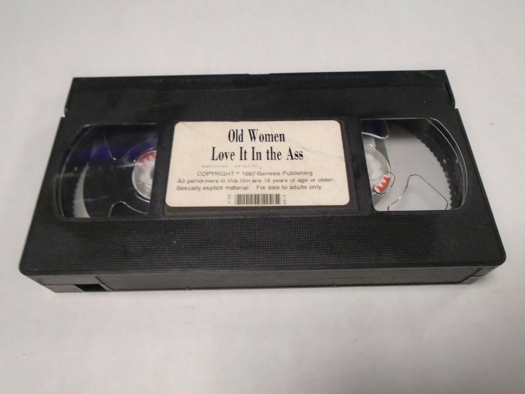 Old Women Love it In the Ass 1997 Genesis Publishing Adult VHS 031119AMP2