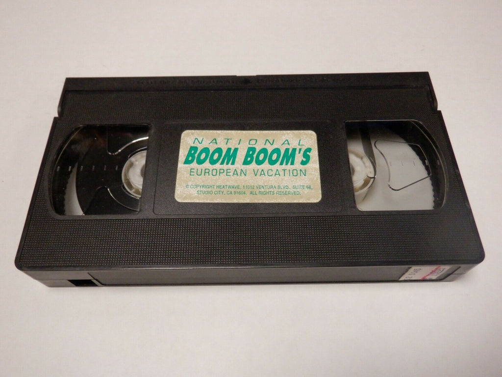 National Boom's European Vacation Studio City Adult VHS 123019AMP3