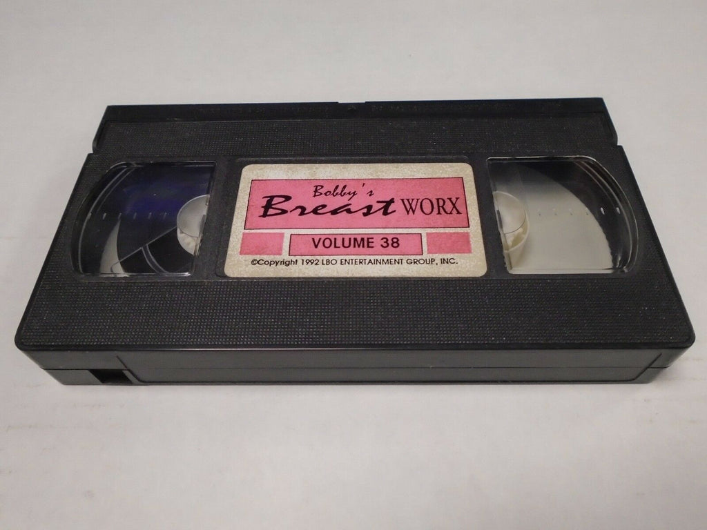 Bobby's Breast Worx Volume 38 1992 Adult VHS 012419AMP3