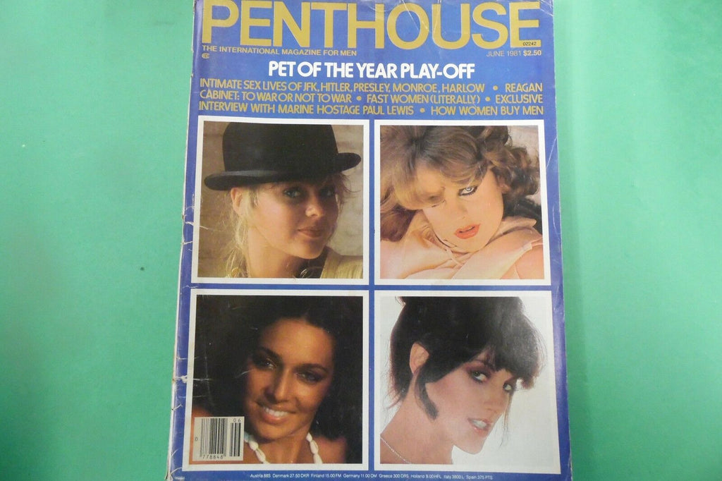 Penthouse Magazine Pet Of The Year Play-Off June 1981 121816lm-ep