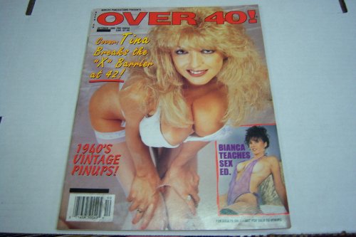 Over 40! Busty Adult Magazine "Tina Breaks the X Barrier At 42!" October 1995