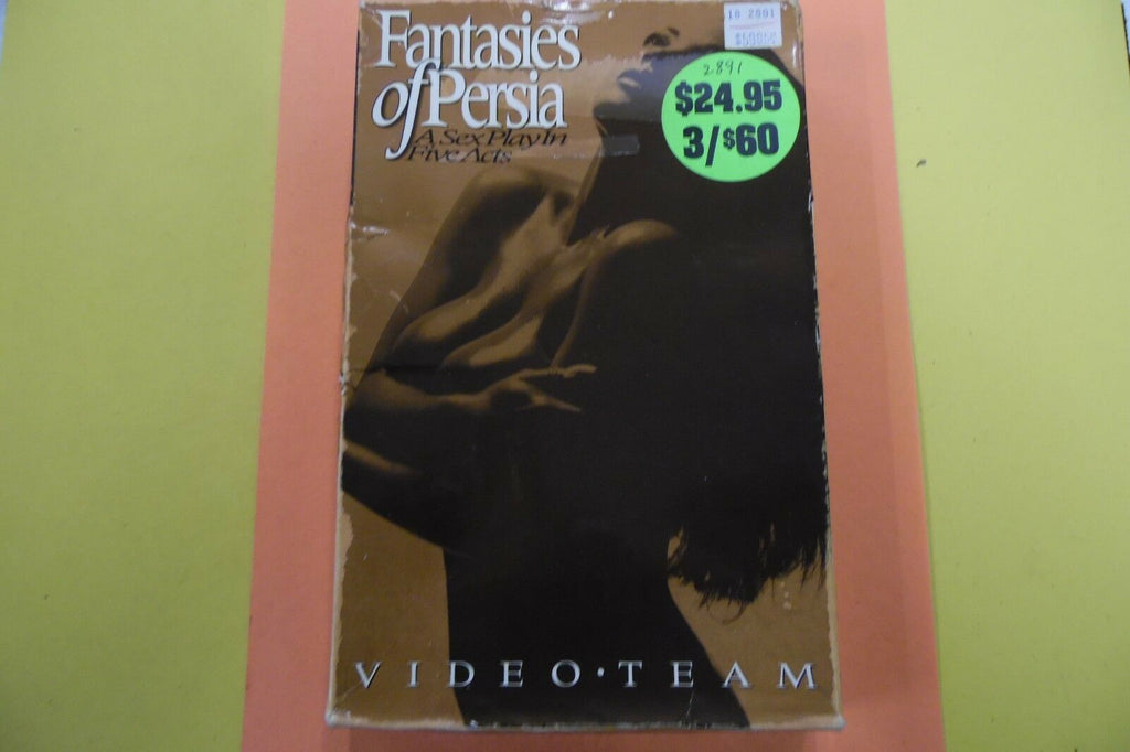 Fantasies Of Persia VHS Persia/Kristina West XXX CLEARANCE 111916lm-ep4