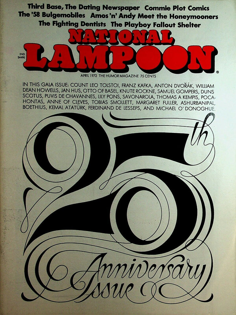 National Lampoon Magazine 25th Anniversary Issue April 1972 062620lm-ep
