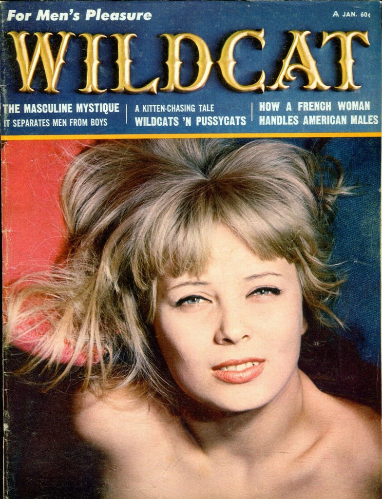 Wildcat Wildcat Vintage Magazine Jaqueline Renee January 1966 112319lm-ep