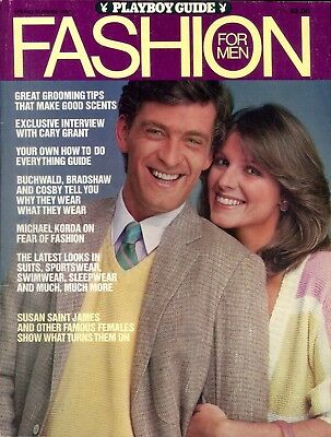 Playboy Guide Fashion For Men Magazine Cary Grant Spring 1981 102318lm-ep