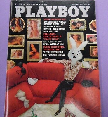 Playboy Magazine Holiday Anniversary January 1977 021213lm-epa