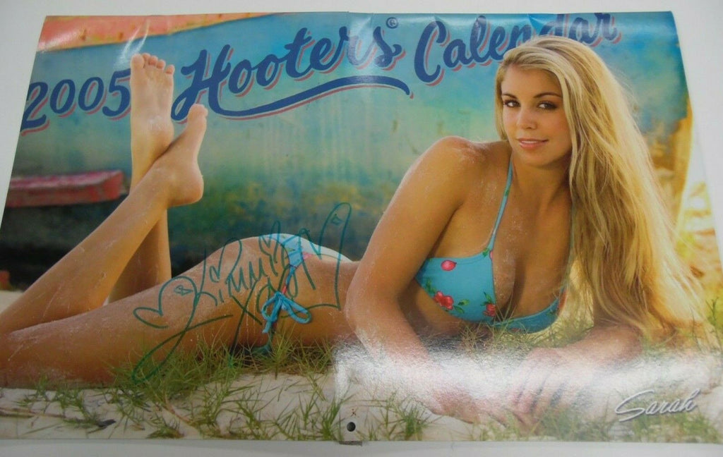 Unbranded Hooters 2005 Wall Calendar Kimmi -Signed ! 17" x 11" 022219lm-ep