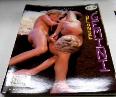 Blonde Gemini Gay Adult Magazine 1995 nm 123113lm-ep - Used