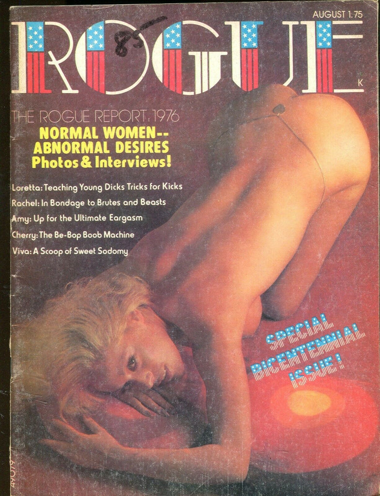 Rogue Magazine Loretta August 1976 Special Bicentennial Issue 102519lm-ep