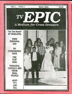 TV Epic Magazine Medium For Cross Dressers May 1992 042618lm-ep2