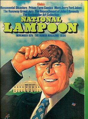 National Lampoon Magazine Jerry Ford November 1974 021418lm-ep