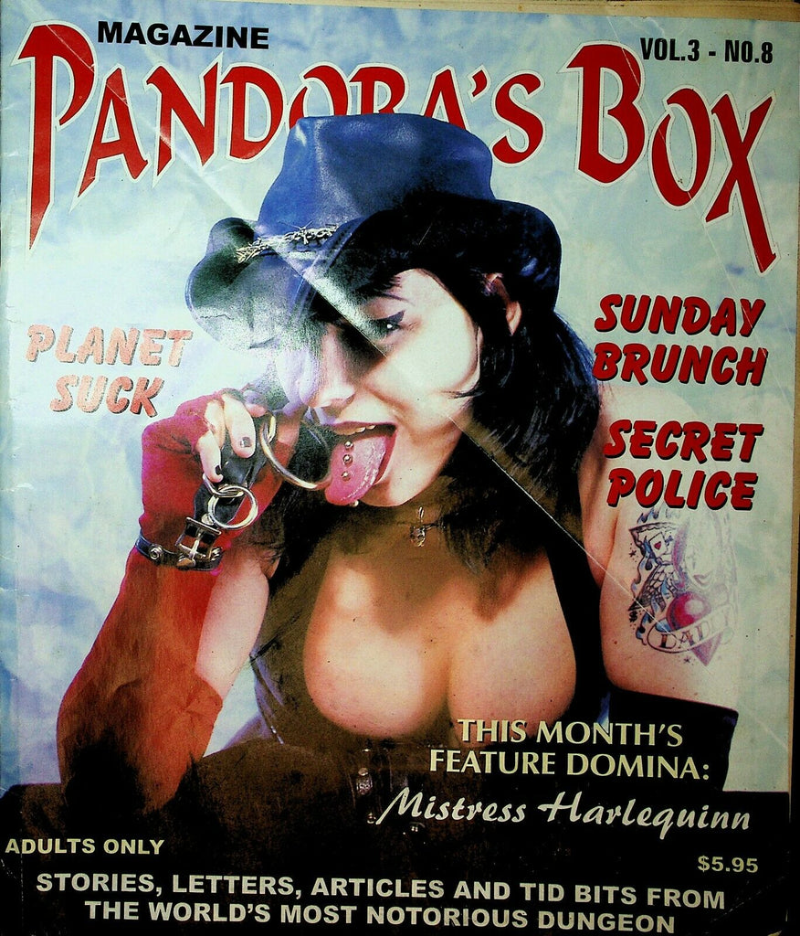 Pandora's Box Fetish Newspaper Mistress Harlequinn vol.3 #8 1996 030320lm-ep