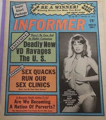 Informer Adult Newspaper Nation Of Perverts February 15,1976 011213lm-epa