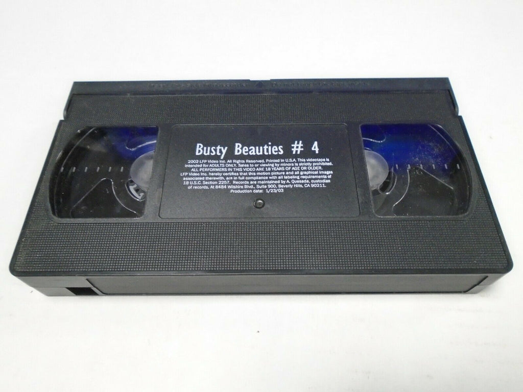 Busty Beauties #4 2002 Adult VHS 020719AMP
